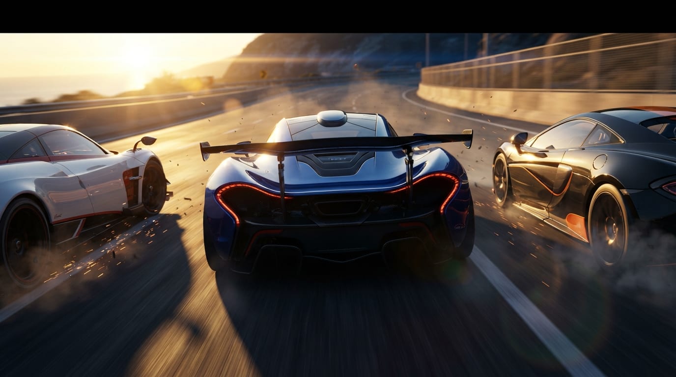 Dodge rivals at full speed