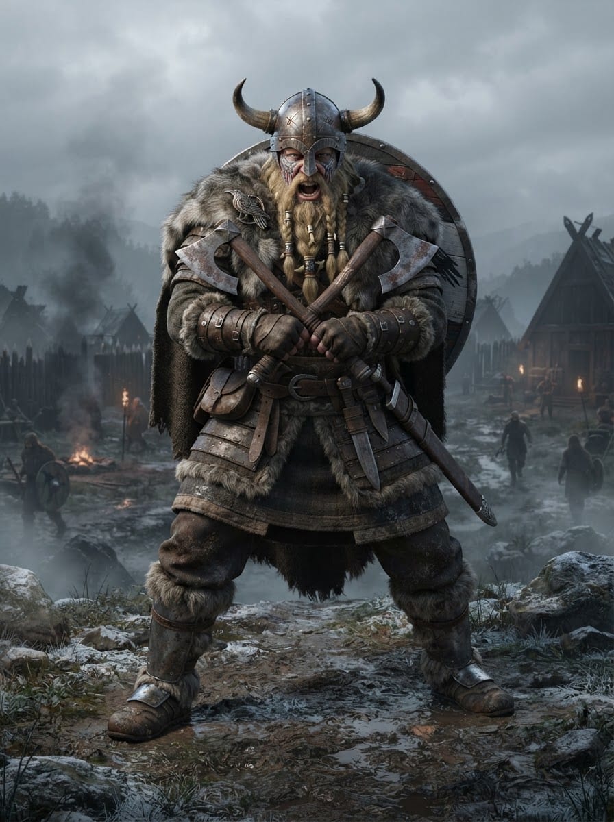 The rival barbarian warlord