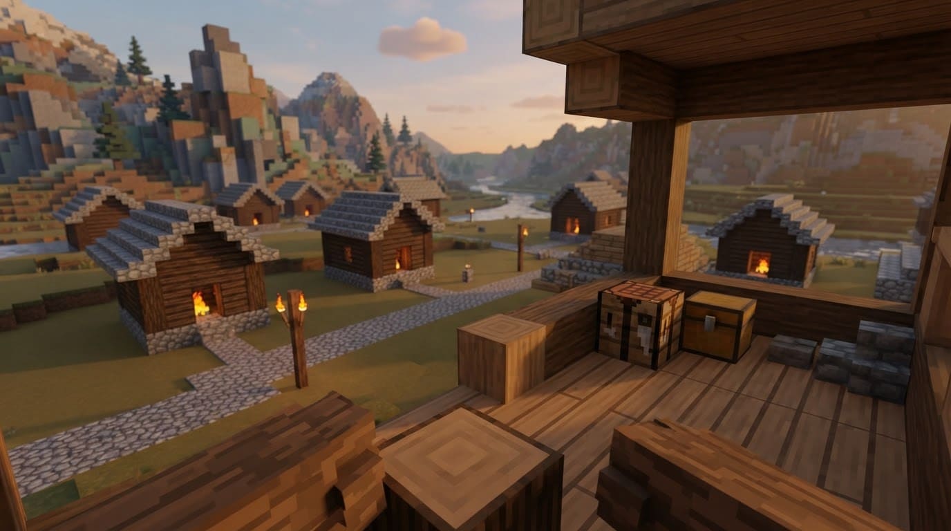 Building a busy village
