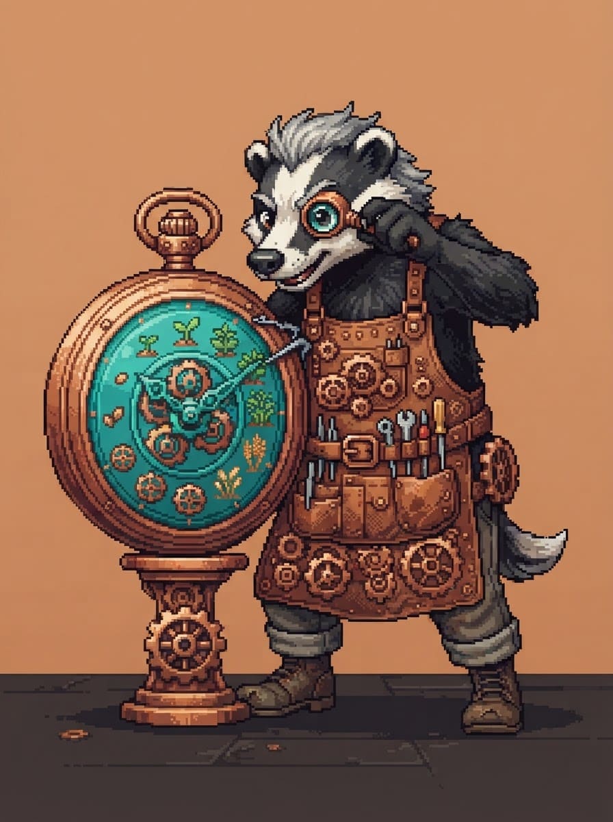 The Crop Clockmaker