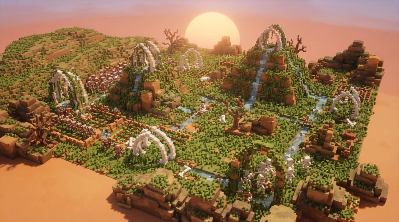 Floating Sky Islands