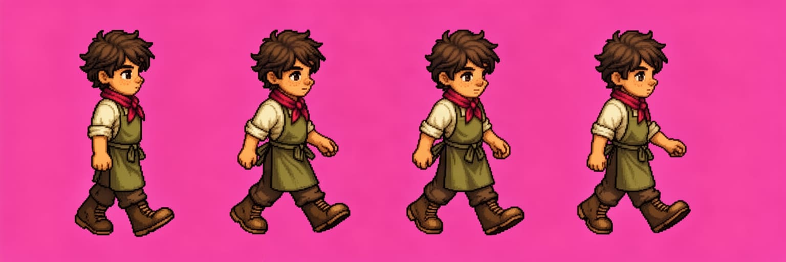 Apprentice Chef Walk Cycle