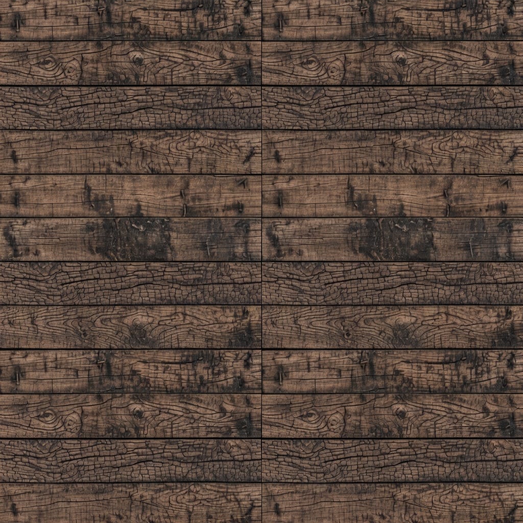 Charred Timber Texture