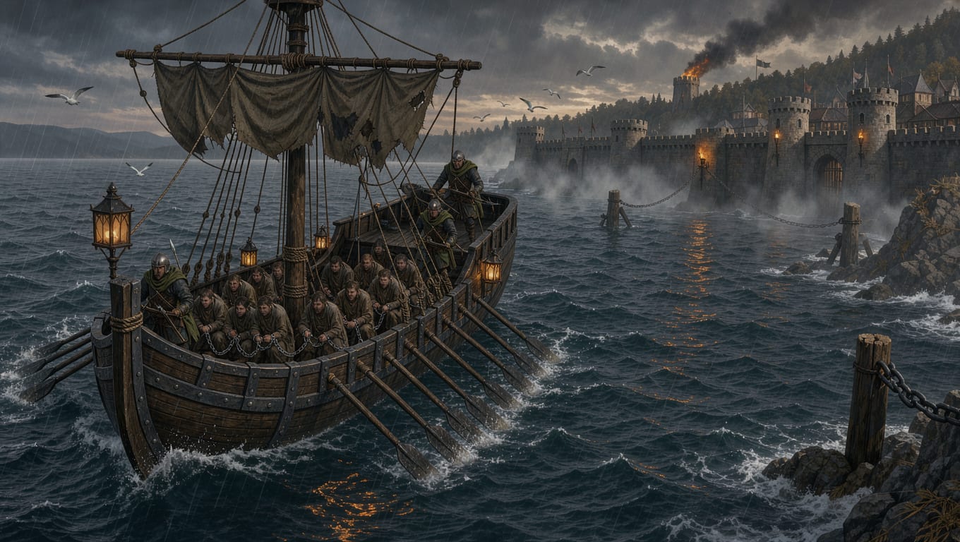 Prison Ship Arrival