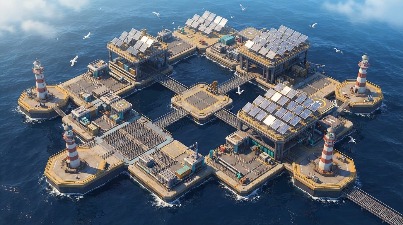 Floating Ocean Platform