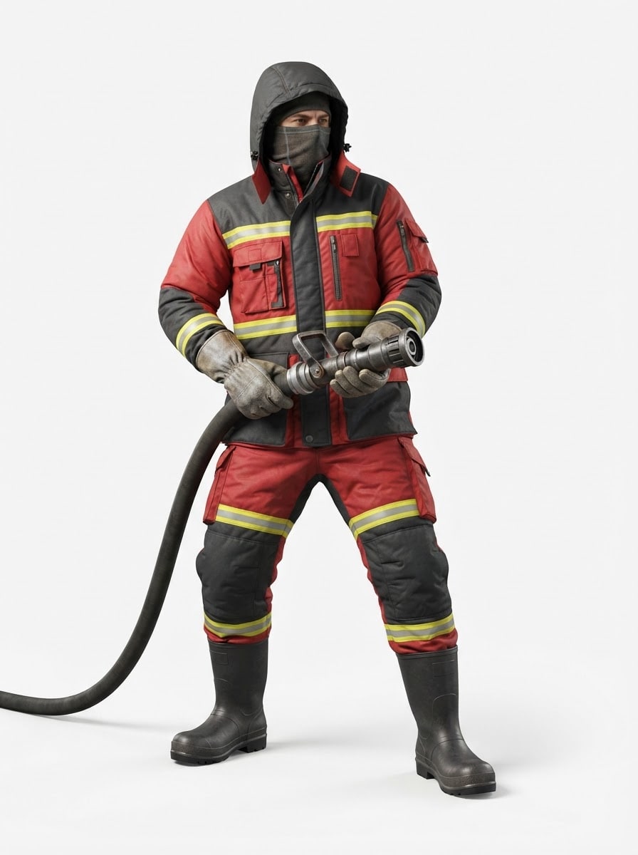 Ground reel hose operator
