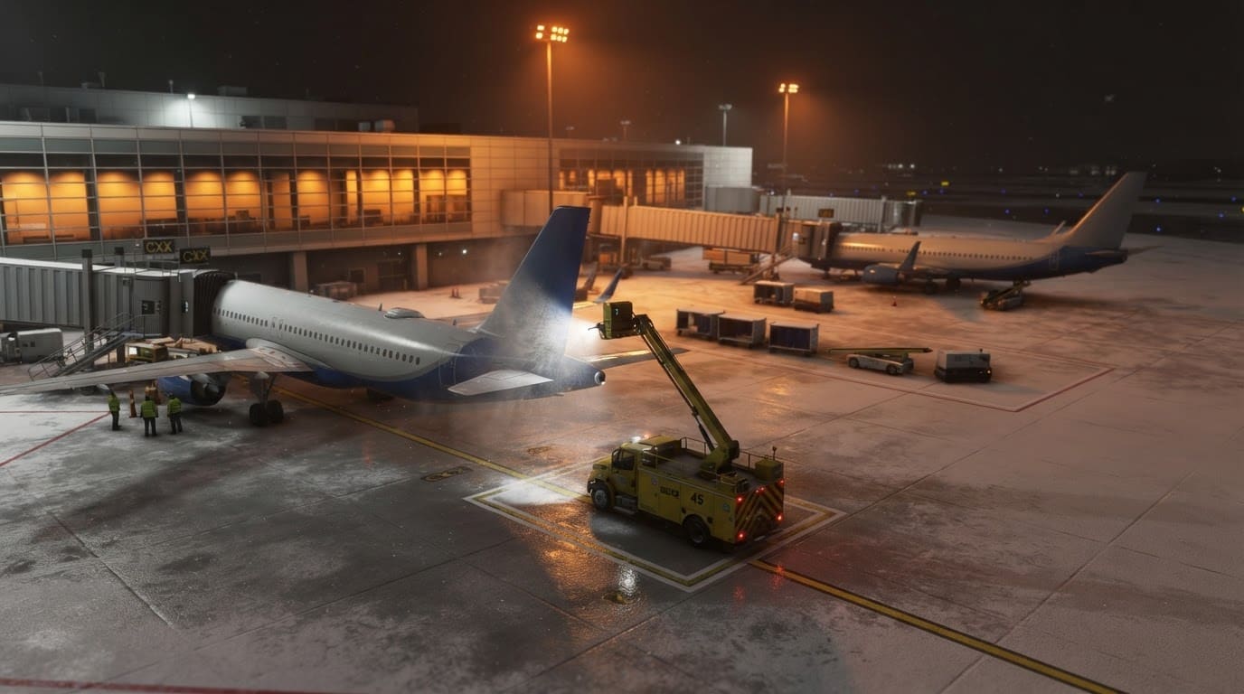 Indianapolis concourse gate ramp