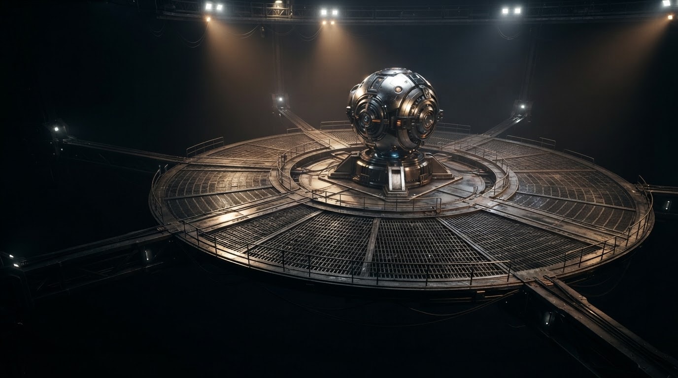 The suspended orbital platform