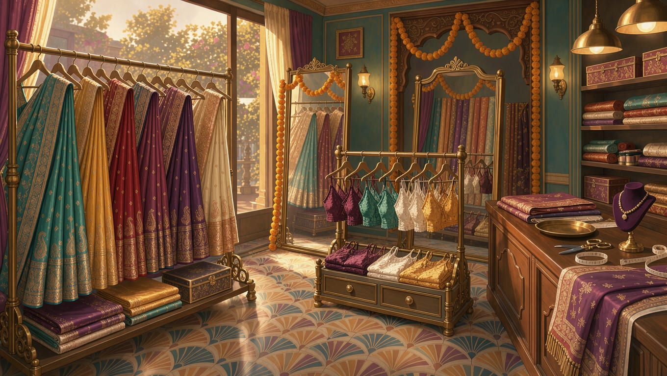 Rangoli Boutique Interior