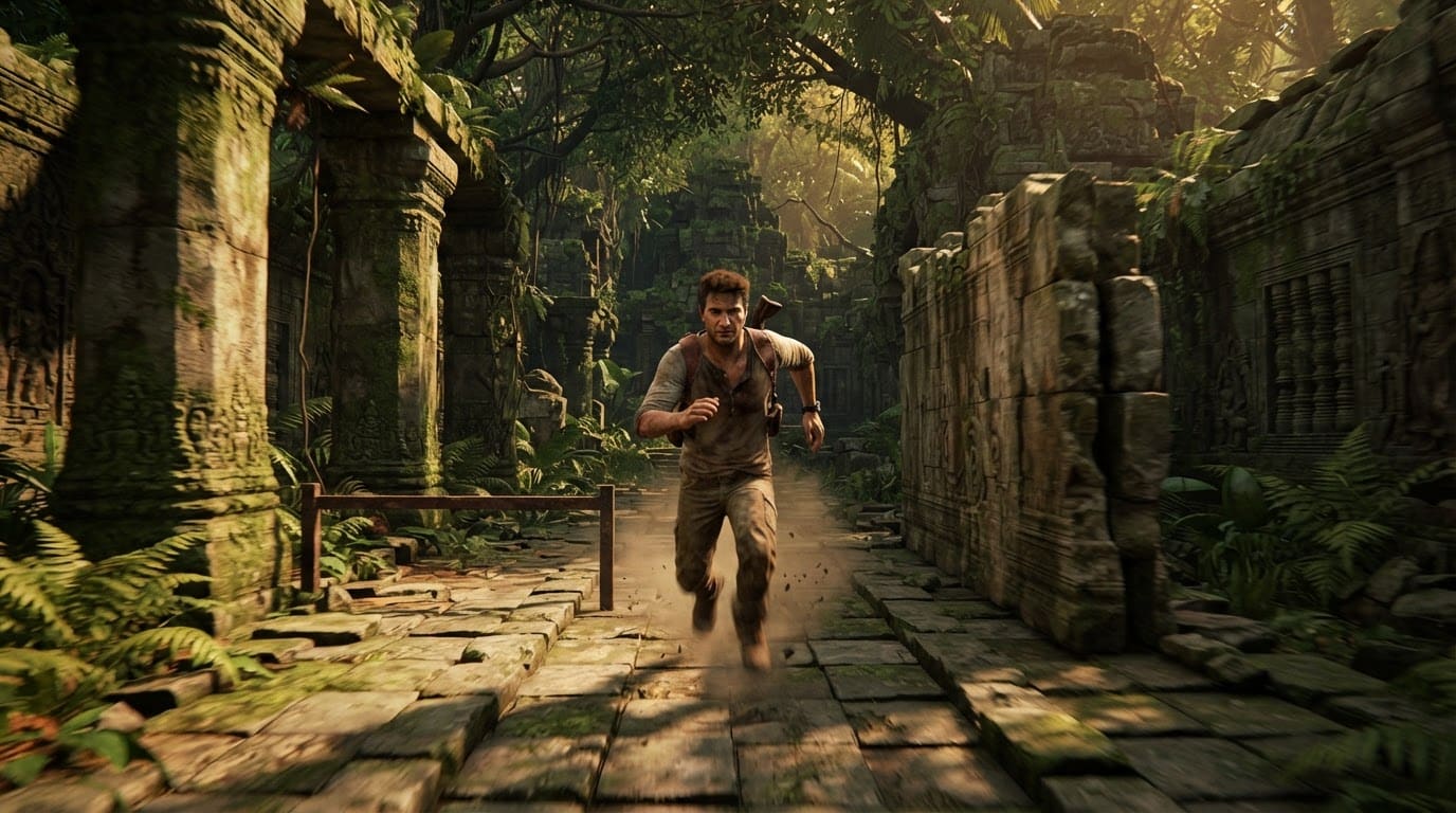 Dodge obstacles at full sprint