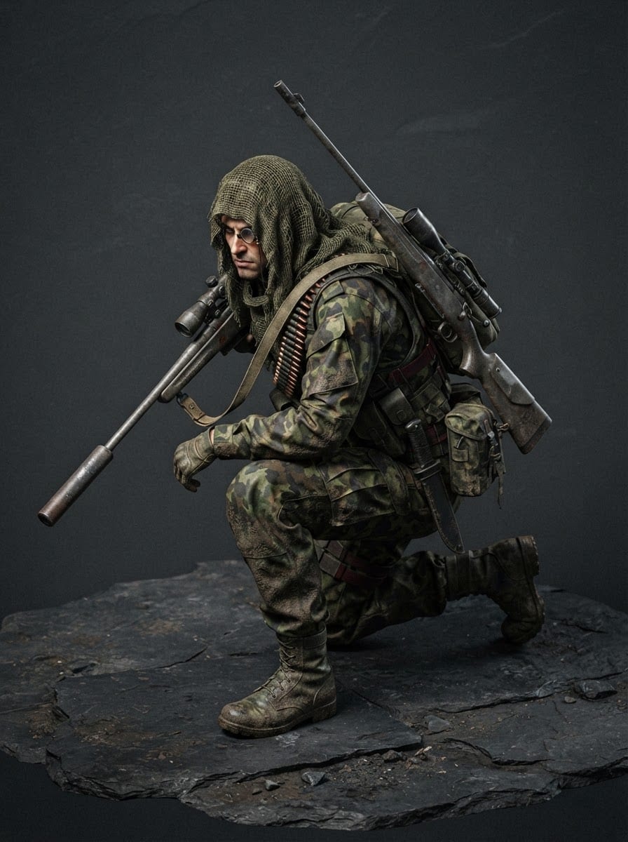 Scout sniper operative