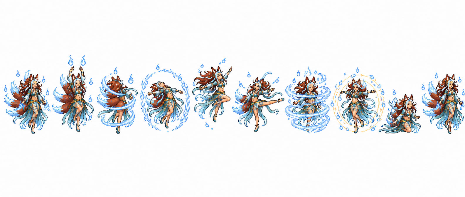 Renna pixel revel dance