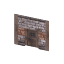 Wall Pane Painted Wood Door