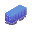 Train Carriage Container Blue