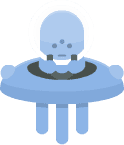 Ship Blue Manned