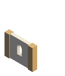 Wood Window Round 01 2