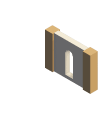 Wood Window Round Long 01 0