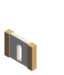 Wood Window Round Long 01 2