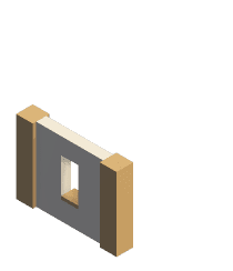 Wood Window Square Sill 01 2