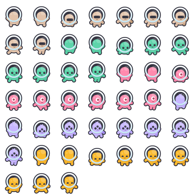 Spritesheet Characters Default