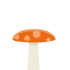 Tall Shroom Red