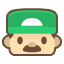 Player Face Dark
