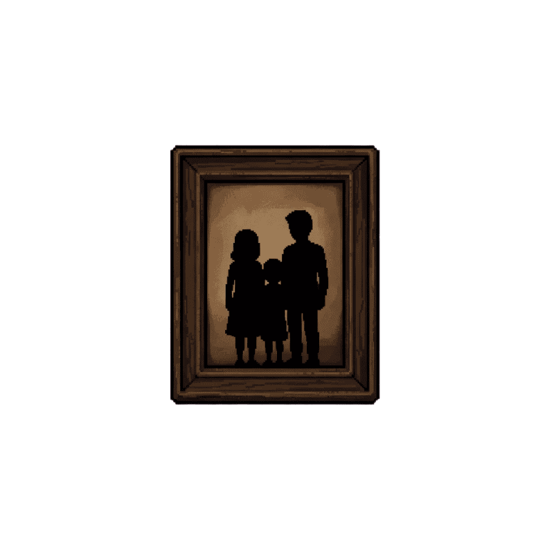 AQ Prop - Family Photo Frame