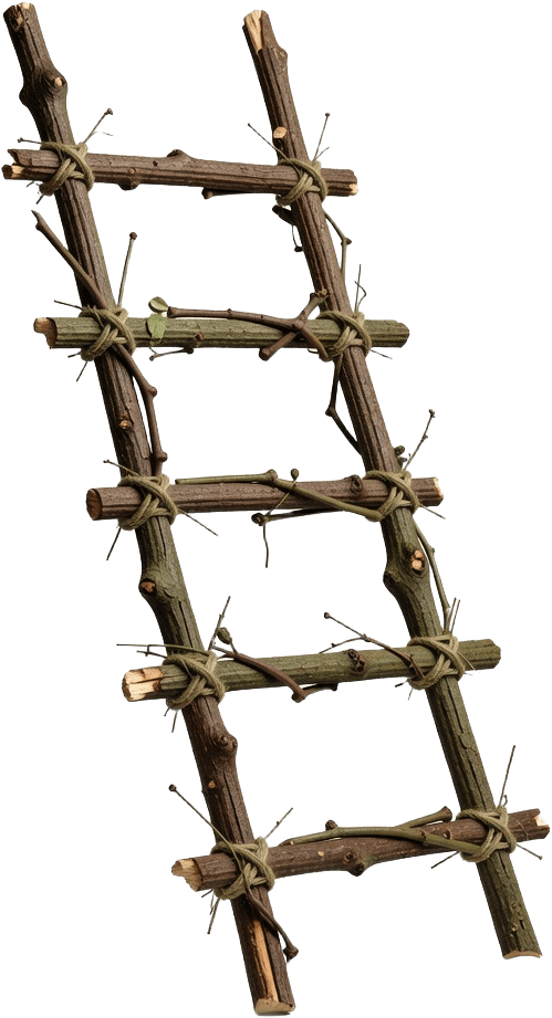 Twig Ladder Decor