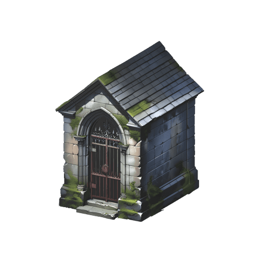 Stone Crypt Mausoleum