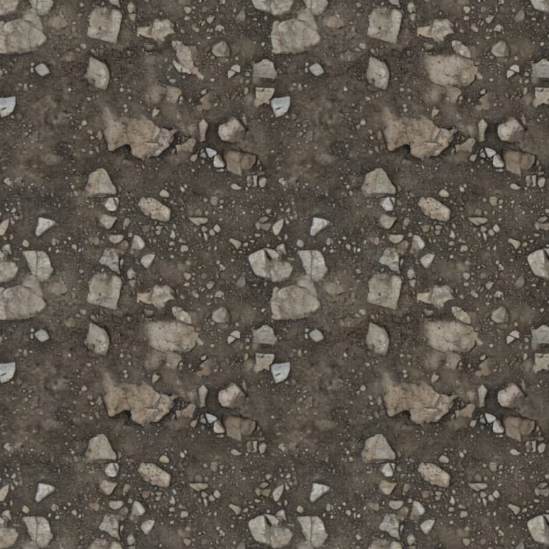 Dirty Rubble Soil Texture