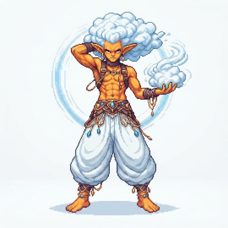 Cloud Elemental Warrior