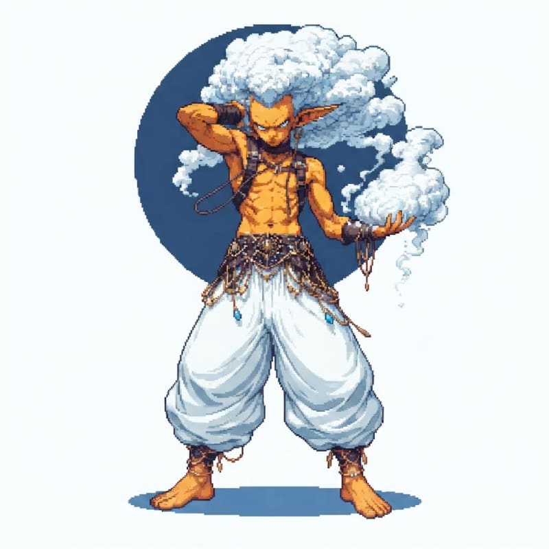 Cloud Elemental Warrior (4)