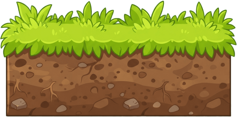 Ground Tile Grass Dirt