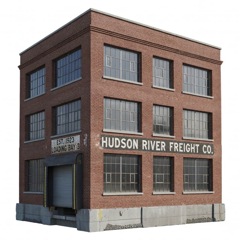 Industrial Brick Warehouse
