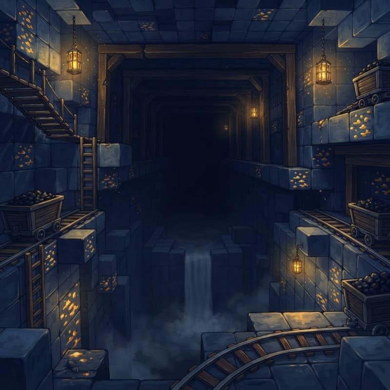 Image: Premium hand-painted game key art in the Brick-For