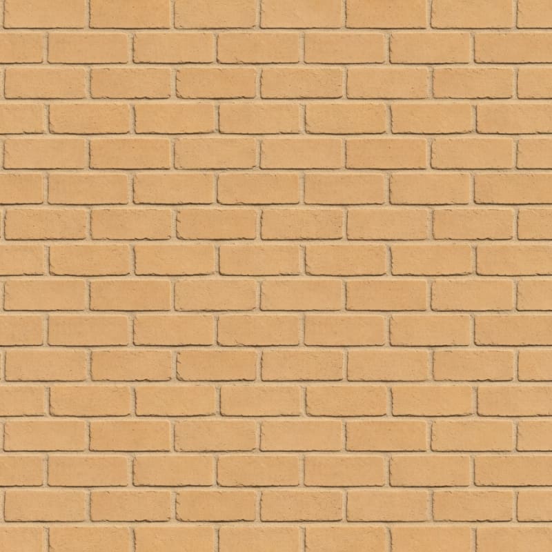 Ochre Sandstone Brick Wall