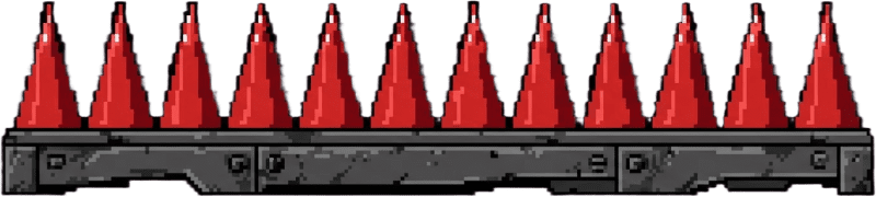 Spikes Red
