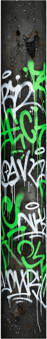 Sewer Pipe - Green White Tags (2 / 4)