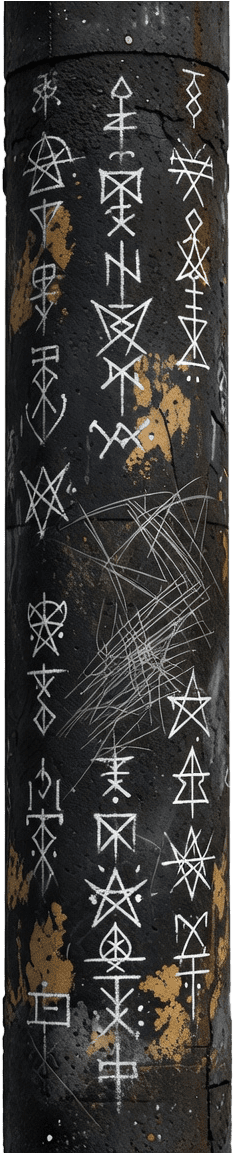 Sewer Pipe - Chalk Symbols (3 / 4)