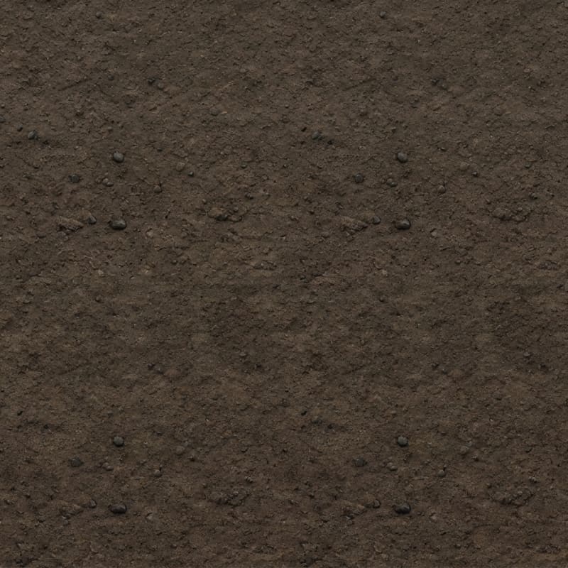 Image: Seamless tileable packed dark earth dirt texture f