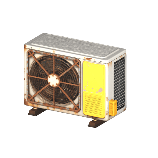 1980s Window Air Conditioner Model