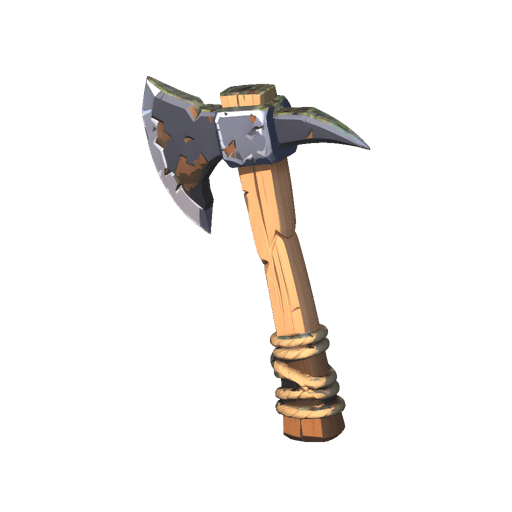 A Game-ready Starter Pickaxe Model