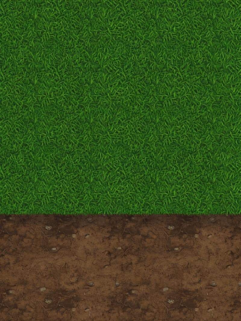 Grass Dirt Mirror Tile 100x200