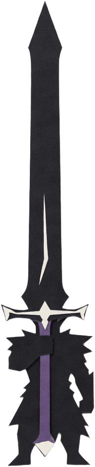 Void Papercut Greatsword Sprite