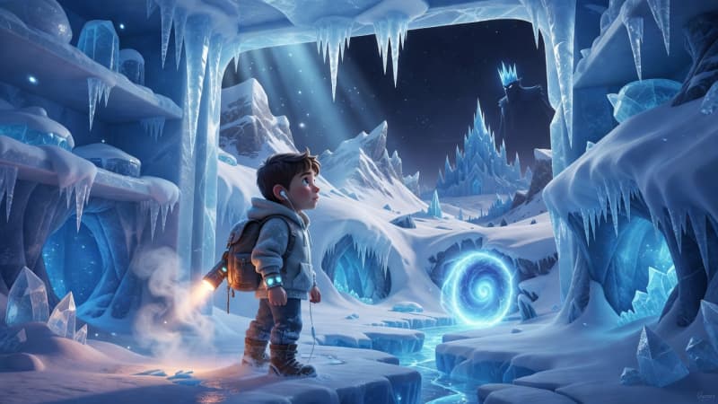 Frigid Frozen Kingdom Key Art