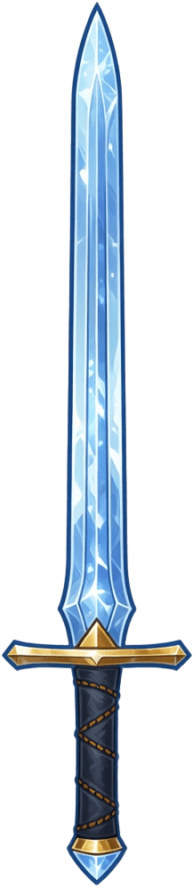 Swipe Slash - Crystal Longsword