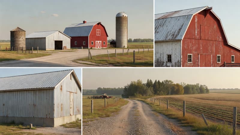 Rough Concept Sheet - South Dakota Farmstead and Buildings