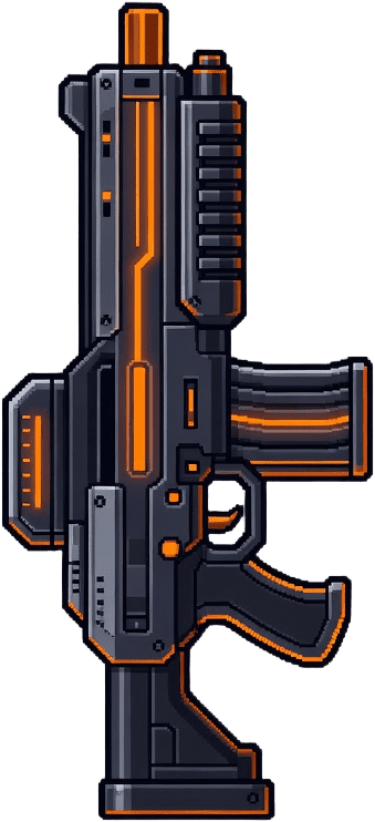Neon Carnage Assault Blaster