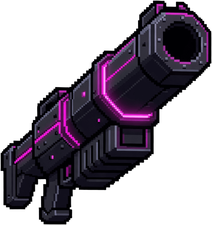 Neon Carnage Heavy Cannon