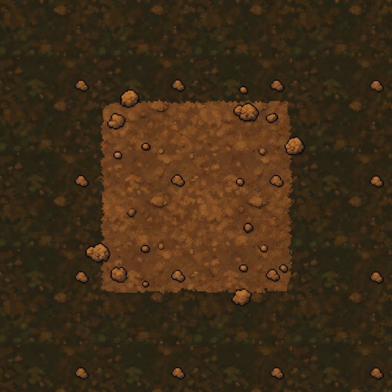 Dirt Patch Terrain Tile
